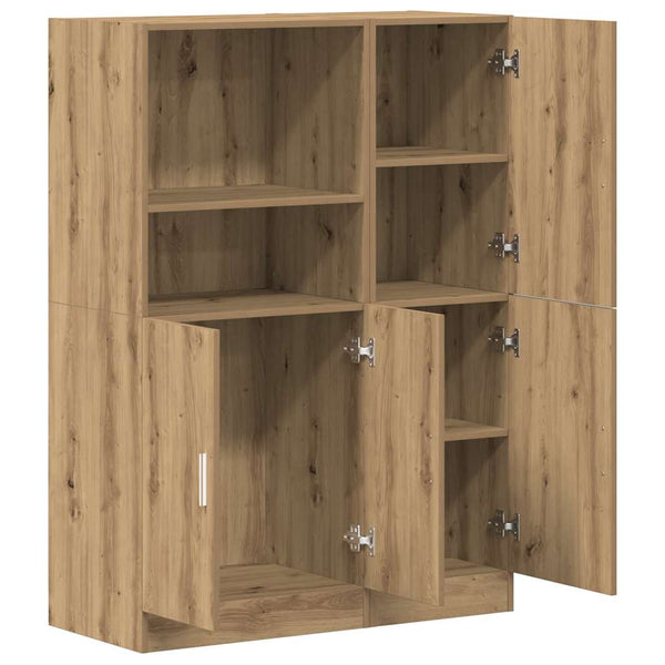 2-tlg Küchenschrank Set Artisan-Eiche