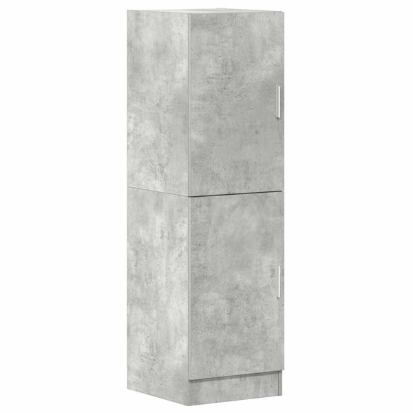 3-tlg Küchenschrank-Set Betongrau