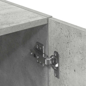 3-tlg Küchenschrank-Set Betongrau