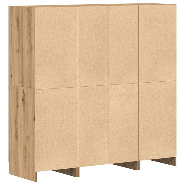 3-tlg Küchenschrank-Set Artisan Eiche