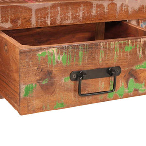 Konsolentische mit Regal, 2er-Set