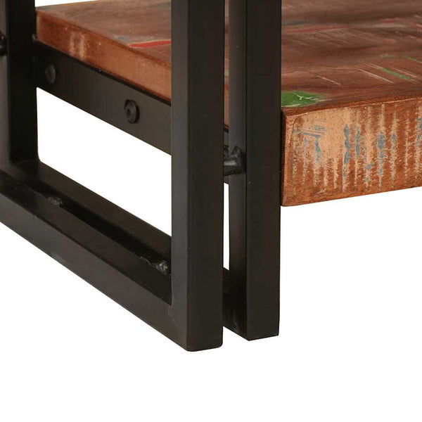 Konsolentische mit Regal, 2er-Set