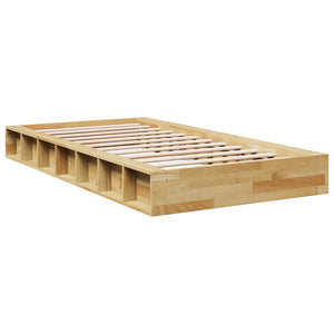 Massivholzbett Eiche 90x200 cm