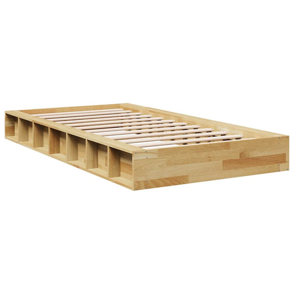 Massivholzbett Eiche 90x200 cm