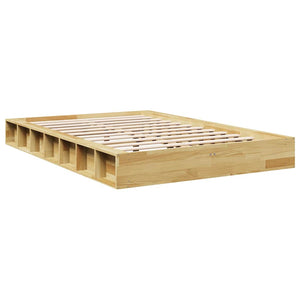 Massivholzbett 120x190 cm Eiche ohne Matratze