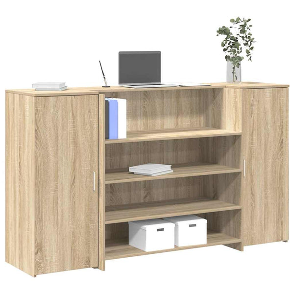 Empfangstheke Sonoma Eiche 180 cm