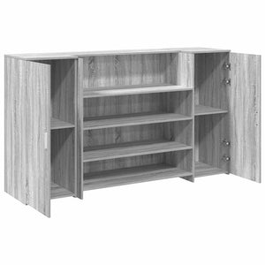 Empfangstheke Grau Sonoma 180 cm