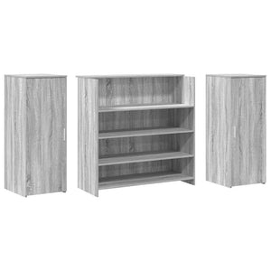 Empfangstheke Grau Sonoma 180 cm