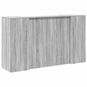 Empfangstheke Grau Sonoma 180 cm