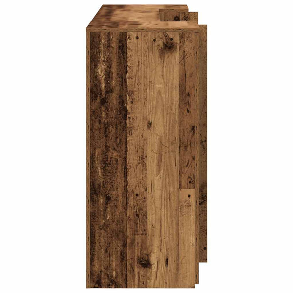 Empfangstheke Altholz-Optik 180 cm