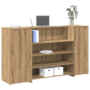 Empfangstheke Artisan Eiche 180 cm