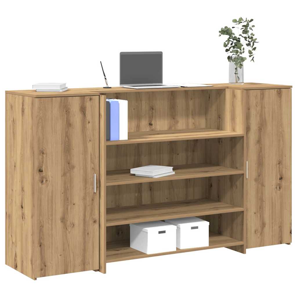 Empfangstheke Artisan Eiche 180 cm