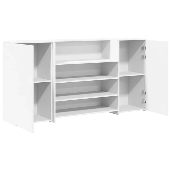 Weißer Empfangstresen, 200 cm