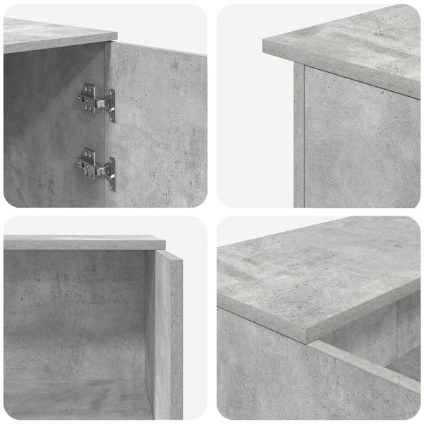 Empfangstheke Betongrau 200 cm