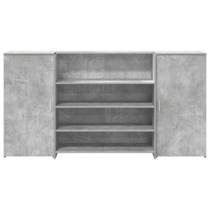 Empfangstheke Betongrau 200 cm