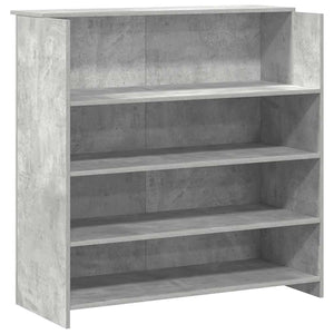 Empfangstheke Betongrau 200 cm