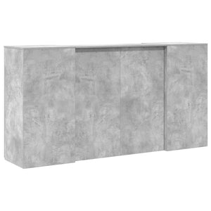 Empfangstheke Betongrau 200 cm