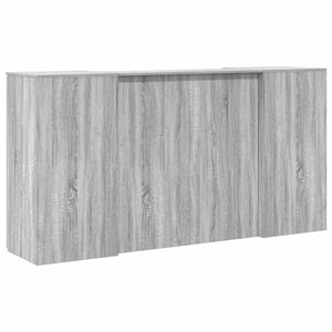 Empfangstheke Grau Sonoma 200 cm