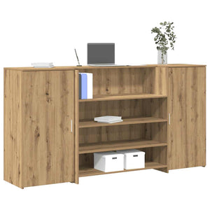 Empfangstheke Artisan Eiche 200 cm