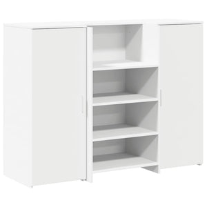 Weiße Empfangstheke 135 cm
