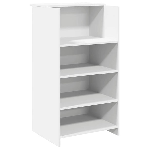 Weiße Empfangstheke 135 cm