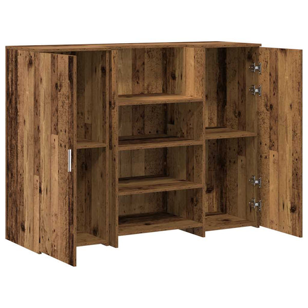 Empfangstheke Altholz-Optik 135 cm