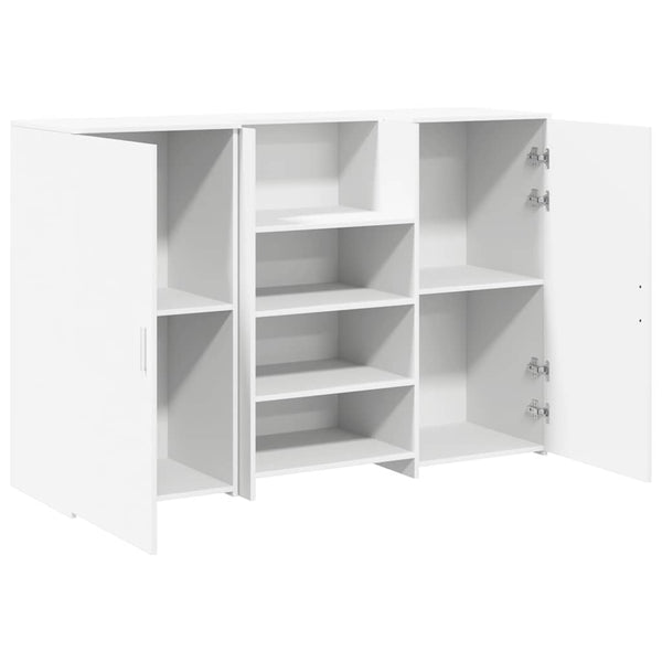 Weiße Empfangstheke 155 cm