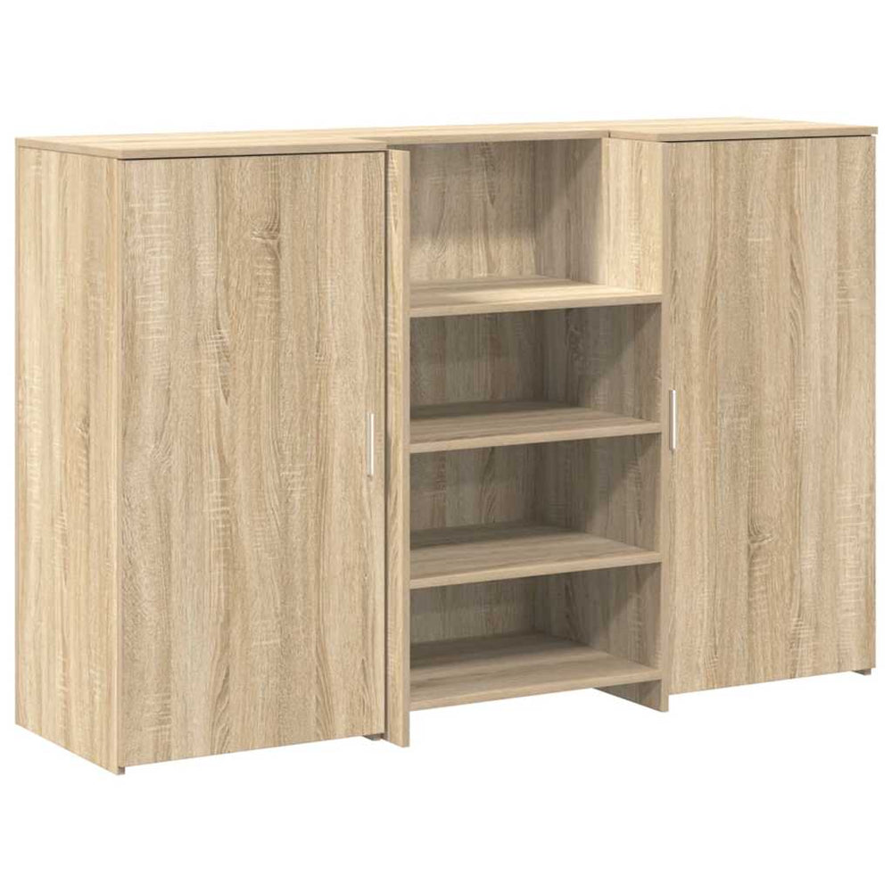 Empfangstheke Sonoma-Eiche 155 cm
