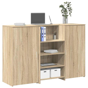 Empfangstheke Sonoma-Eiche 155 cm