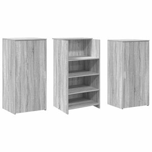 Empfangstheke Grau Sonoma 155 cm