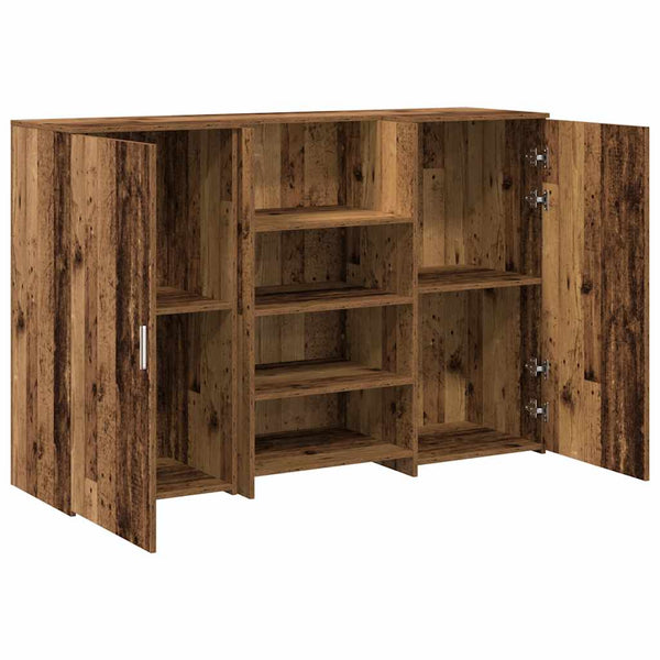 Empfangstheke Altholz-Optik 155 cm