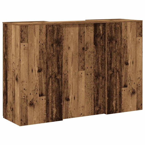 Empfangstheke Altholz-Optik 155 cm