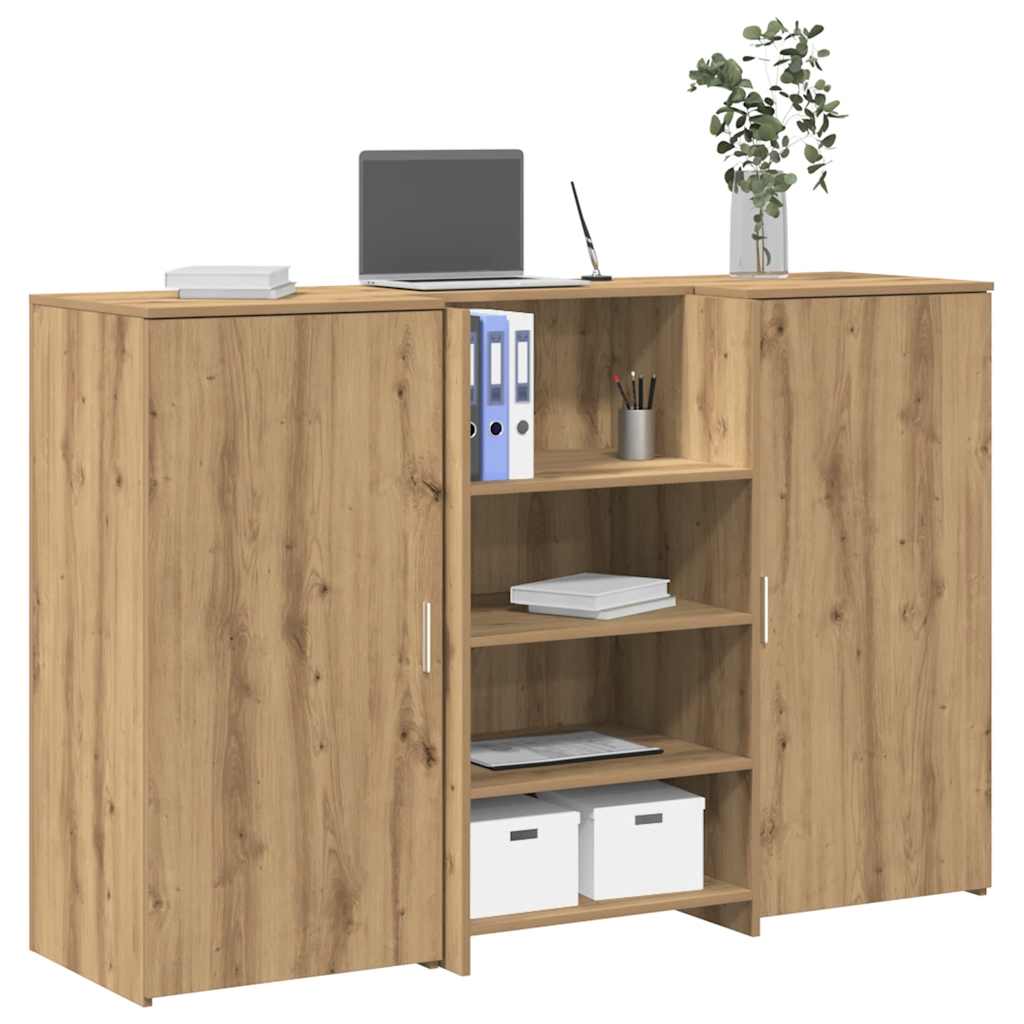 Empfangstheke Artisan Eiche 155 cm