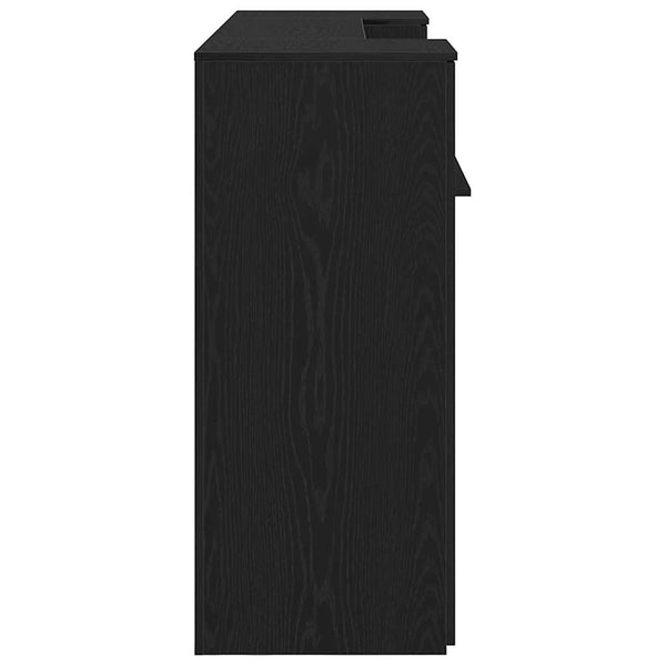 Empfangstheke Schwarz Eiche 200 cm