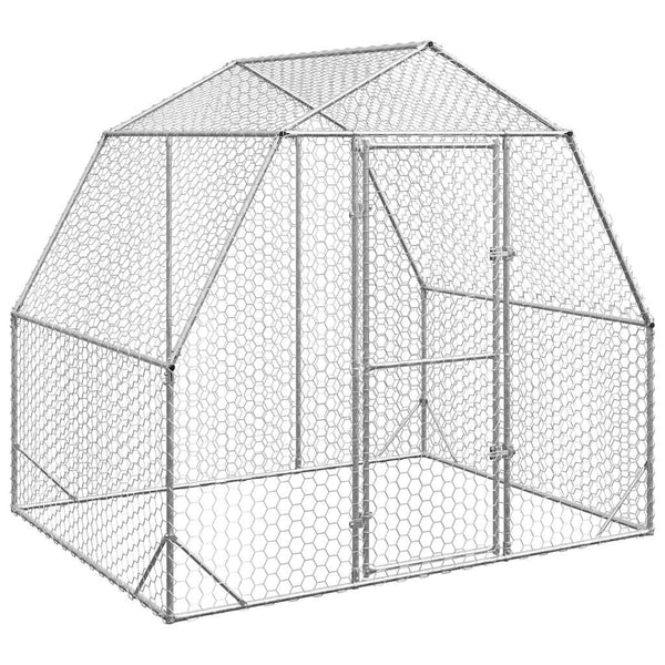 Verzinkter Hühnerstall 2,5x2x2,25 m