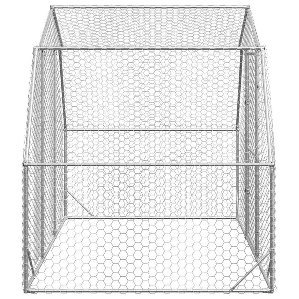 Verzinkter Hühnerstall 2,5x2x2,25 m