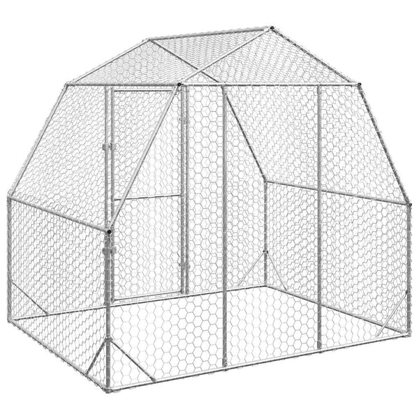 Verzinkter Hühnerstall 2,5x2x2,25 m