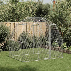 Verzinkter Hühnerstall 2,5x2x2,25 m