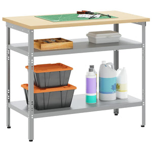 Werkbank Grau 100x55x85cm