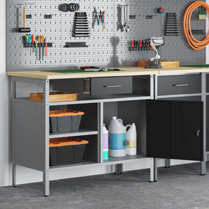 Werkbank mit Schubladen 100x55x85 cm