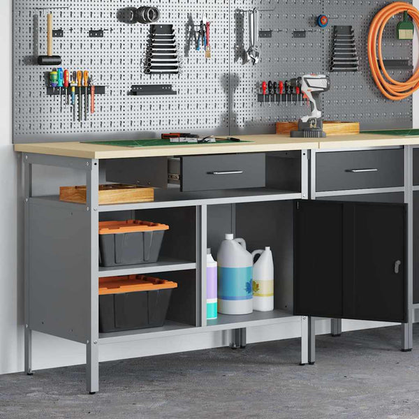 Werkbank mit Schubladen 100x55x85 cm