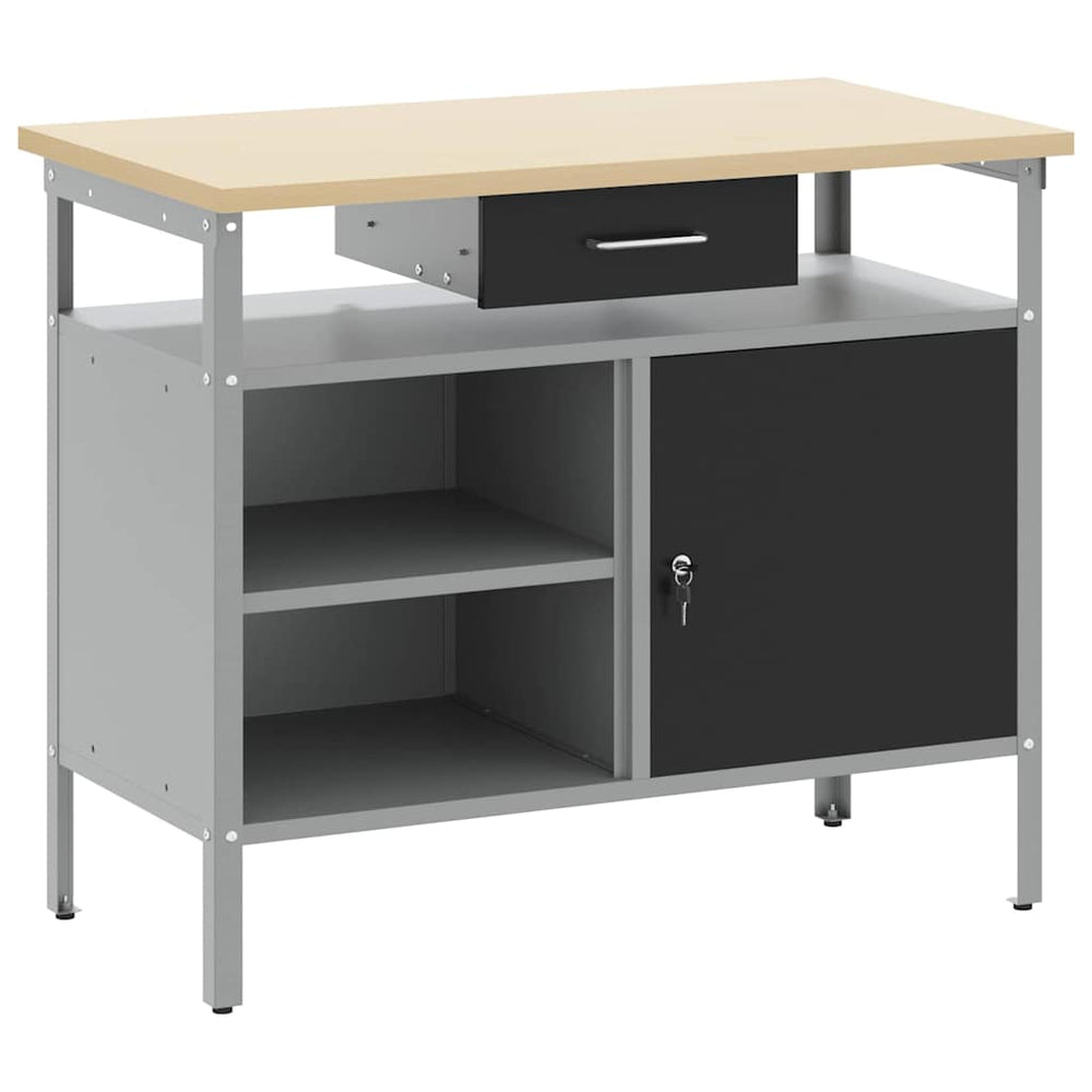 Werkbank mit Schubladen 100x55x85 cm
