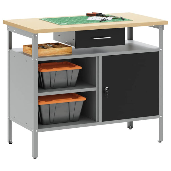 Werkbank mit Schubladen 100x55x85 cm