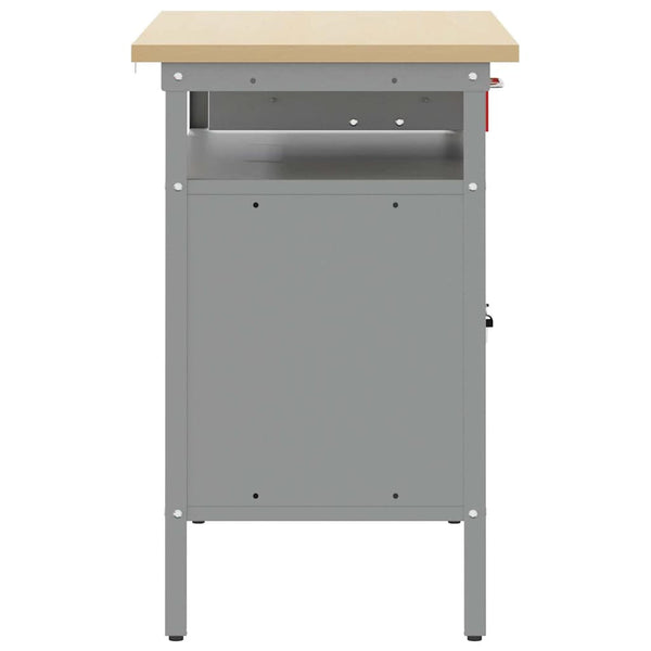 Werkbank mit Schubladen, Regal – 100x55x85cm