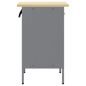 Werkbank Rot/Grau 50x55x85cm