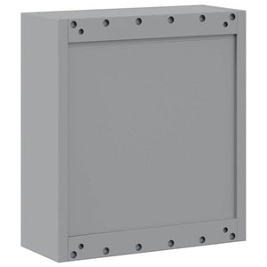 Werkzeugschrank mit Regal, Rot/Grau, 50x55 cm