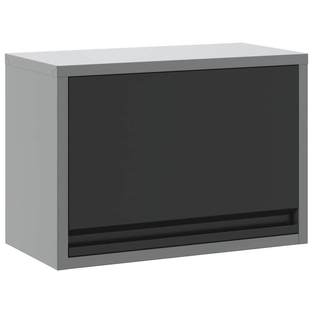 Werkzeugschrank mit Stauraum Schwarz/Grau 50cm