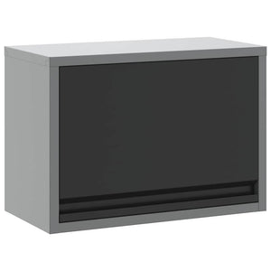 Werkzeugschrank mit Stauraum Schwarz/Grau 50cm