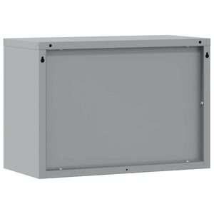 Werkzeugschrank mit Stauraum Schwarz/Grau 50cm