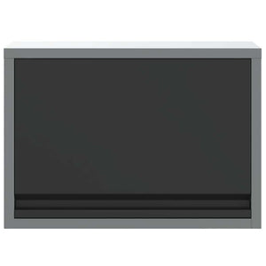 Werkzeugschrank mit Stauraum Schwarz/Grau 50cm